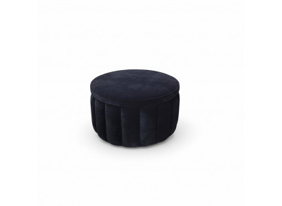 Pouf Ronn Chesterfield Fousshocker Polsterhocker Sëtzocker