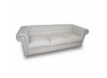 Chesterfield Dräisëtzer Couche Polster Sofa Design Lieder Sofas Couchen 3 Sëtzer