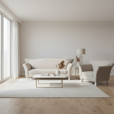 Sofa 3-Sëtzer + 1 Sëtzer Sofagarnitur Polster Designer Couche Sofa Garnitur