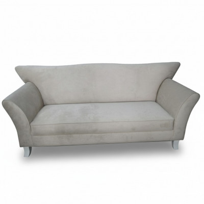 Klassesch Polster Design Canapé Sofa Dréckstëppel Stoff Couche 3 Sëtz Sofas Nei