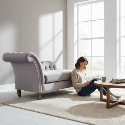 Chaiselongue Chesterfield Chaiselonguen Canapé Liege Chaise Club Relax