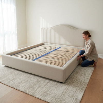 Chesterfield Bett Polster Duebel Hotel Better 180x200cm Bettkëscht
