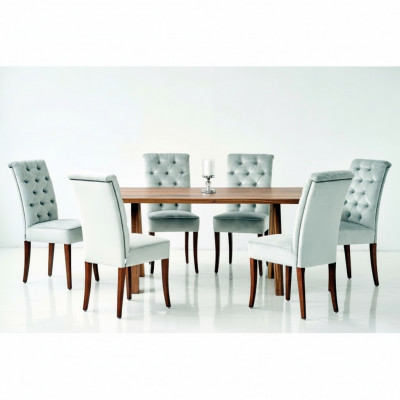 Modern Chesterfield Iesszëmmer Garnitur Luxus Iessdësch x6 Chesterfield Still