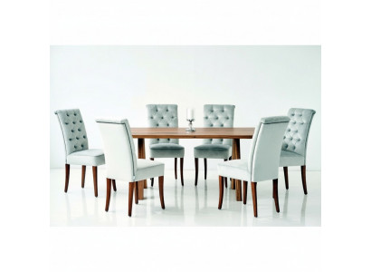 Dësch Modernen Iessdësch Holz Design Holzdësch Wunn Dëscher Iesszëmmer