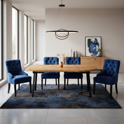 Dësch Modern Iessdësch Holz Design Holzdësch Wunn Dëscher Iess Zëmmer