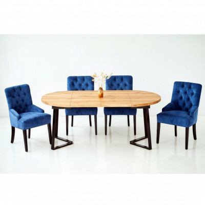 Dësch Modern Iessdësch Holz Design Holzdësch Wunn Dëscher Iess Zëmmer