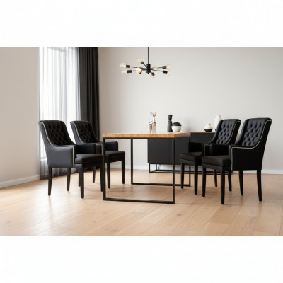 Dësch Iesszëmmerdësch Kichen Moderne Auszuchs Holzdësch Holz Dëscher