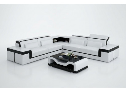 Canapé Eckcanapé Canapé Couchage Canapé Canapéen Ledersofa Eckgarnitur Eckgarnituren Eckcanapé