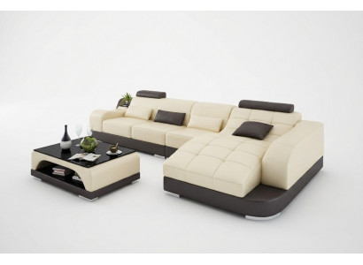 Eckcouch L-Form Designer Sofa Couch Polster Sëtz Garnitur Lieder Wunnlandschaft