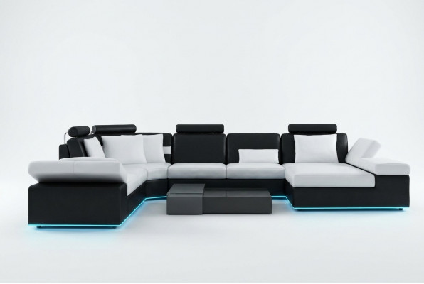 Modern Sëtzberäich Ecksofa Sofa Polstersofa Wunnraum Lieder Sofa