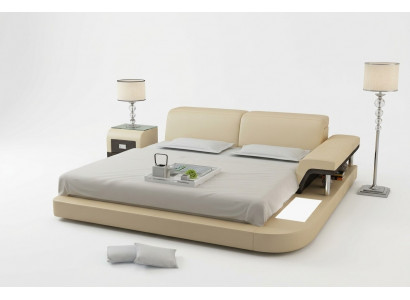 Luxus Multifunktioun Waasserbett Duebel Bett Waasser Better Polster 200x200 + USB