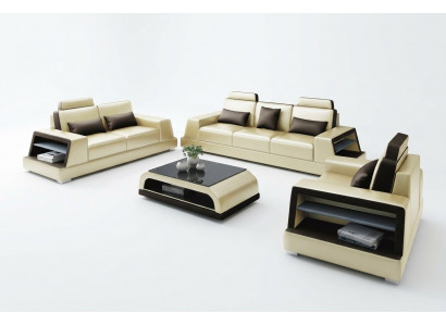 Hervorragend multifunktionellt Designer-Doppebett fir Schlofzëmmer
