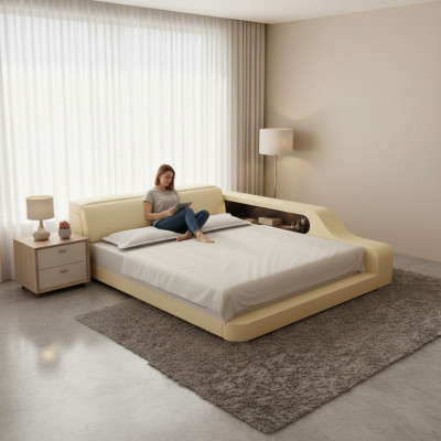 Waasserbett Hotel Duebelbett Better Komplett Liederbett Waasser Mat USB Polsterbett