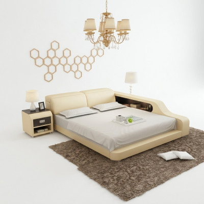 Waasserbett Hotel Duebelbett Better Komplett Liederbett Waasser Mat USB Polsterbett