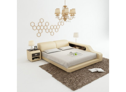 Waasserbett Hotel Duebelbett Better Komplett Liederbett Waasser Mat USB Polsterbett