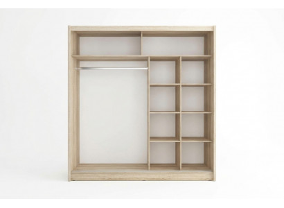 Multi-Funktioun Regal Schaf Dekor Regal Späicheren Kleederschaf 200cm