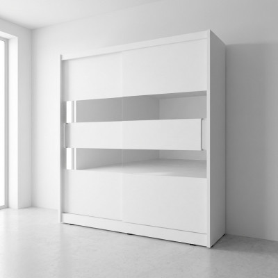 Méizwech Rack Schief Regal Kleederschief 200cm Nei Garderobe