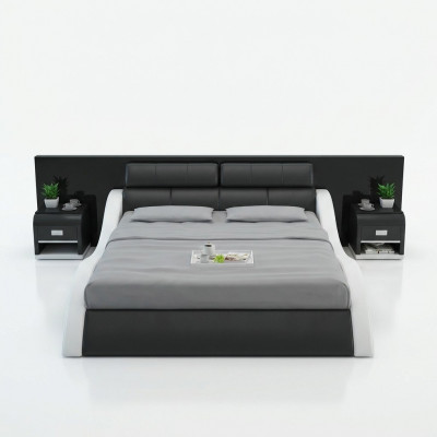 Waasserbett Hotel Duebelbett Better Mat USB Komplett Liederbett Waasser Polsterbett