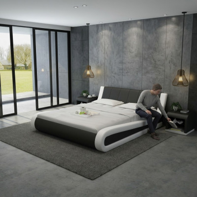 Waasserbett Hotel Duebelbett Better Komplett Liederbett Polsterbett Waasser + USB