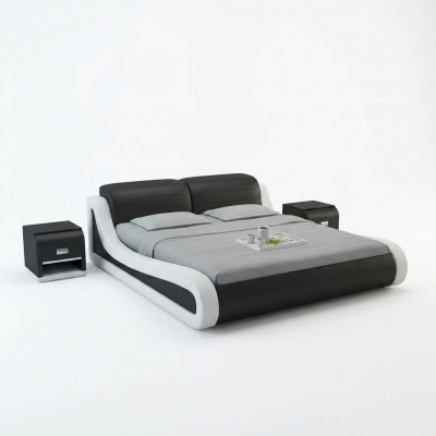 Waasserbett Hotel Duebelbett Better + USB Komplett Liederbett Waasser Polsterbett