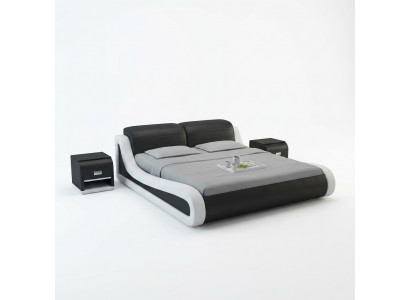 Waasserbett Hotel Duebelbett Better + USB Komplett Liederbett Waasser Polsterbett
