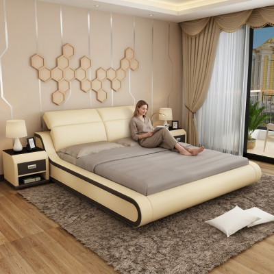 Waasserbett Hotel Duebelbett Better Mat USB Komplett Liederbett Polsterbett Waasser