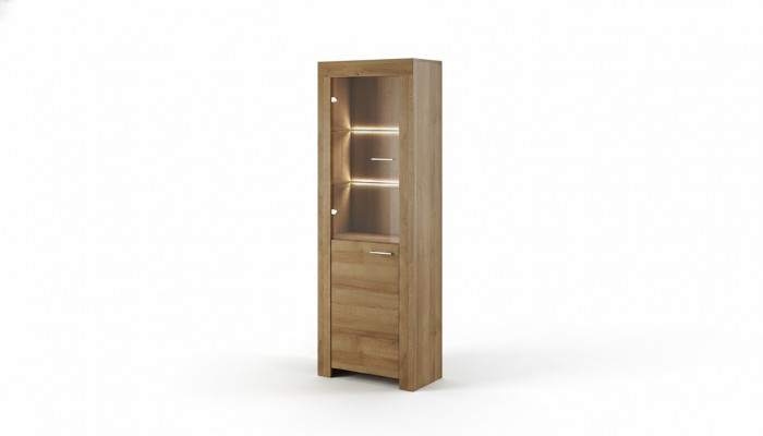 Vitrinneschaf Komod Living Glasregal Vitrinnen Regaler Holz