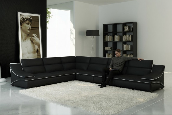 Lieder Sofa Couch Wunnlandschaft Eckcanapé Eck Garnitur Design Moderne Sofa USB A1160