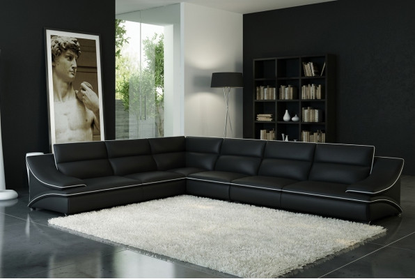 Lieder Sofa Couch Wunnlandschaft Eckcanapé Eck Garnitur Design Moderne Sofa USB A1160