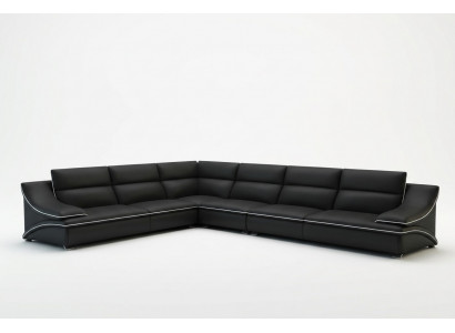 Lieder Sofa Couch Wunnlandschaft Eckcanapé Eck Garnitur Design Moderne Sofa USB A1160
