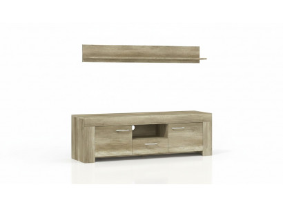 Regal + RTV Schaf Sideboard Fernseh SRTV155+P155 Fernseh Mauer