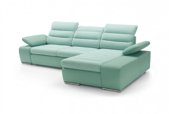 Design Eckcouch Schlofcouch Canapé Lieder Textil Polster Multifunktion Sofas Këscht