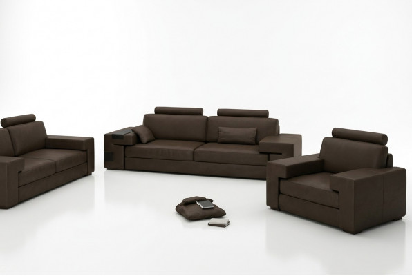 Ecksofa U Form Sofa Canapé Design Canapé Polstersëtz Stoff Modern Eck