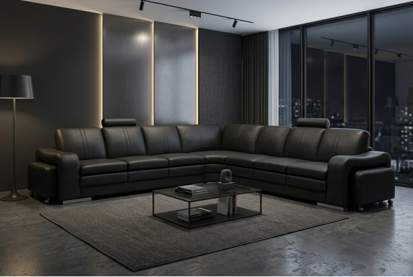 Sofa 3 Sëtzer Dräisëtzer Polstersofa Loungesofa Couch Sofagarnitur Stoffssofa