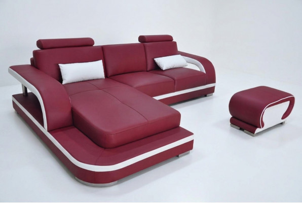 Design Ecksofa Couch Lieder Multifunktion Sofas Wunnlandschaft Textil