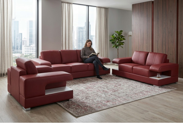 Design Eckcouch Sofa Lieder Polster Multifunktioun Sofas Wunnlandschaft