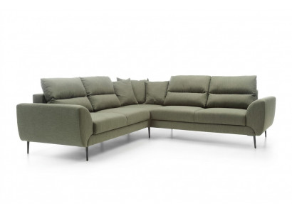 Wénkelcouch Eckcouch mat Schlooffunktion Canapé Wunnlandschaft Sofa Sofaen