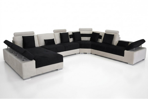 Eckcanapé an L-Form Giel Eckcanapé Eckcouch mat Bettkasten Canapé Wohnlandschaft