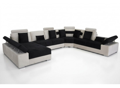 Eckcanapé an L-Form Giel Eckcanapé Eckcouch mat Bettkasten Canapé Wohnlandschaft