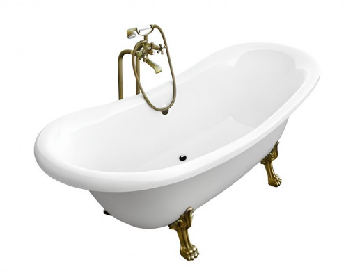 Exklusiv fräistéierend Badewanne, Acrylwanne, Wanne, Bad, 190x77