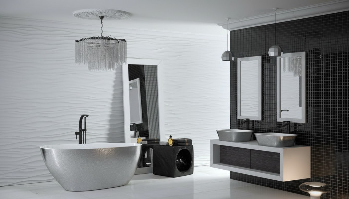 Badwanne LUXUS Design Fräistöend Badwanne Wanne BadModern
