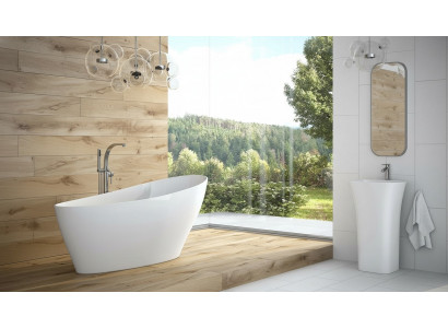 Design Badekipp Badekippen Oval Fräistoend Modern Kippen