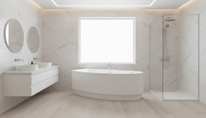 Design Badekummer Eckpool Acryl Eck Modern Dekorativ Badekummer Buedbidden