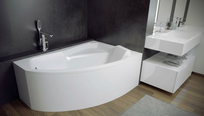 Onförmeg Buedzëmmerwann Eckbuedwanne Design Buedwannen