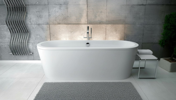 Ovale Badewanne Acryl Exklusiv Biedewannen Fräistehend Design Neit Buedzëmmer