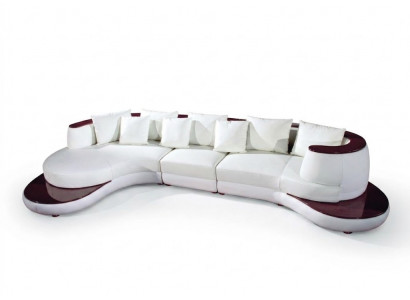 Ronnsofa mat USB Sofa Couch Ron Polster Couchen Garnitur Ecksofa Sëtz Ronn Nei