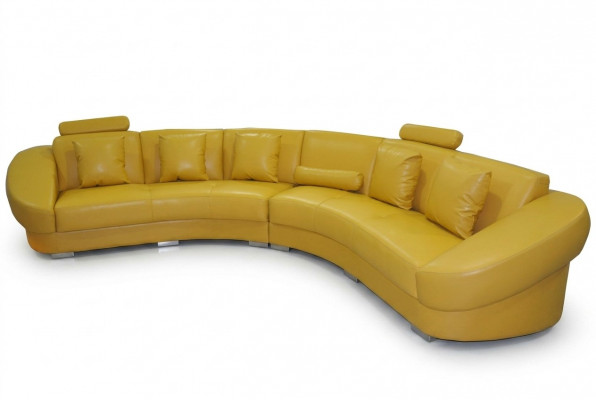Ronneck Canapé mat USB Polster XXL Grouss Ronne Couche Wunnlandschaft U Form Nei