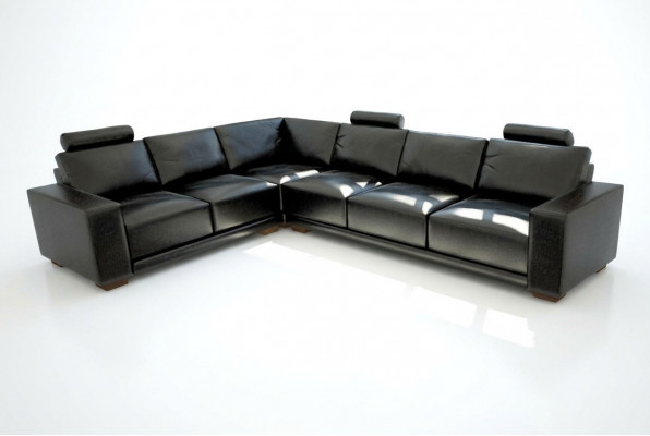 Liederde Sofa mat USB Wunnlandschaft Ecksofa Eck Garnitur Design Modern Sofa A1121B