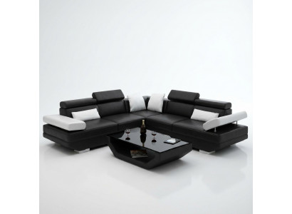 Wunnlandschaft Polster Eck Eck Sofa mat USB Garnitur Landschaft Lieder AlfredB