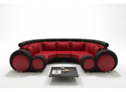 Wunnlandschaft Textil Canapé Microfaser Polstersëtzt XXL Nei Sofa Stoff USB